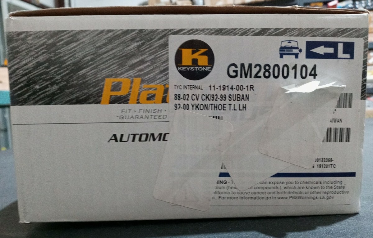 Keystone Platinum Plus 014619 GM2800104 | eBay
