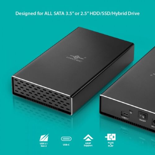 NexStar® GX USB 3.1 Gen 2 Type-C 3.5” SATA HDD/SSD Enclosure - Picture 2 of 6