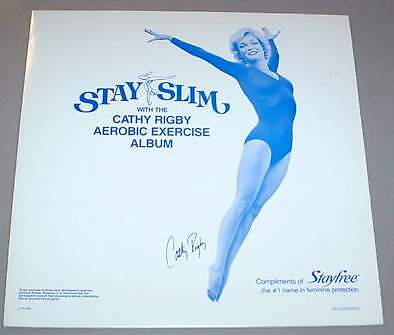 STAY SLIM CATHY RIGBY AEROBIC EXERCISE LP | eBay