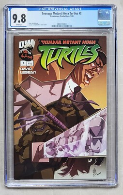 Dreamwave DW Teenage Mutant Ninja Turtles #2 (2003) CGC 9.8 NM/MT