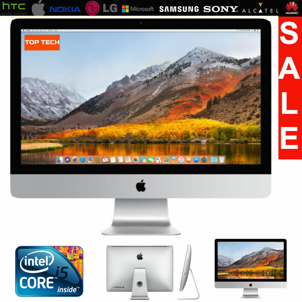Apple iMac 21.5" Core i5 2.5GHz 8GB RAM 500GB HDD MID 2011 A1311 Grade