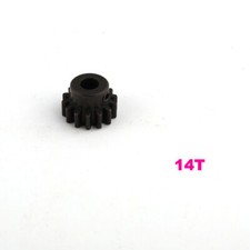 New DIY Metal Motor Pinion Gear 14T Teeth For RC Toys Black 1/6 RC Cars