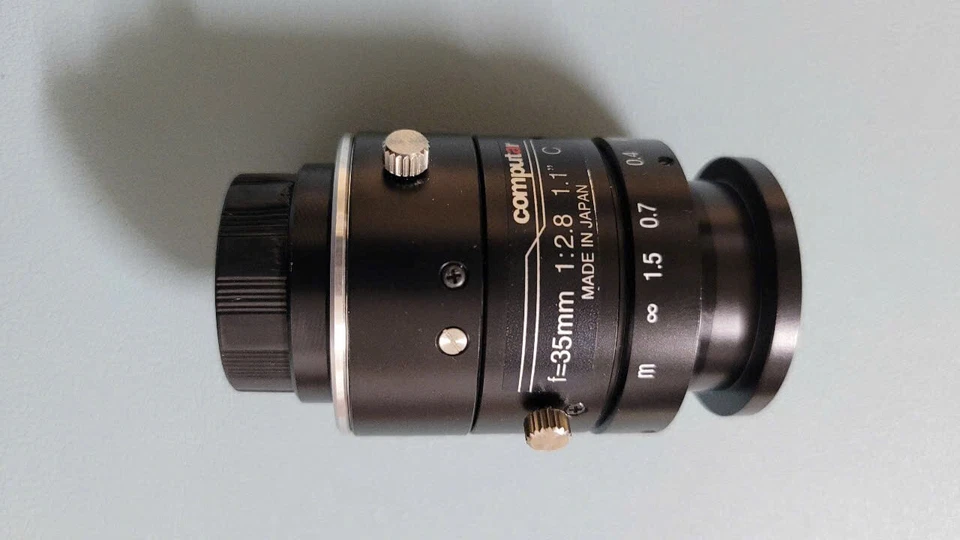 COMPUTAR LENS f35mm 1:2.8 1.1'' C-mount, used good condition. - Image 3 of 4
