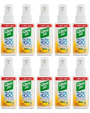 10 X Glen 20 On The Go Disinfectant Spray Citrus Notes 100mL - Kills 99.9% Germs