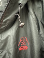 Disney Parks Original Darth Vader Hooded Rain Coat Medium Star Wars