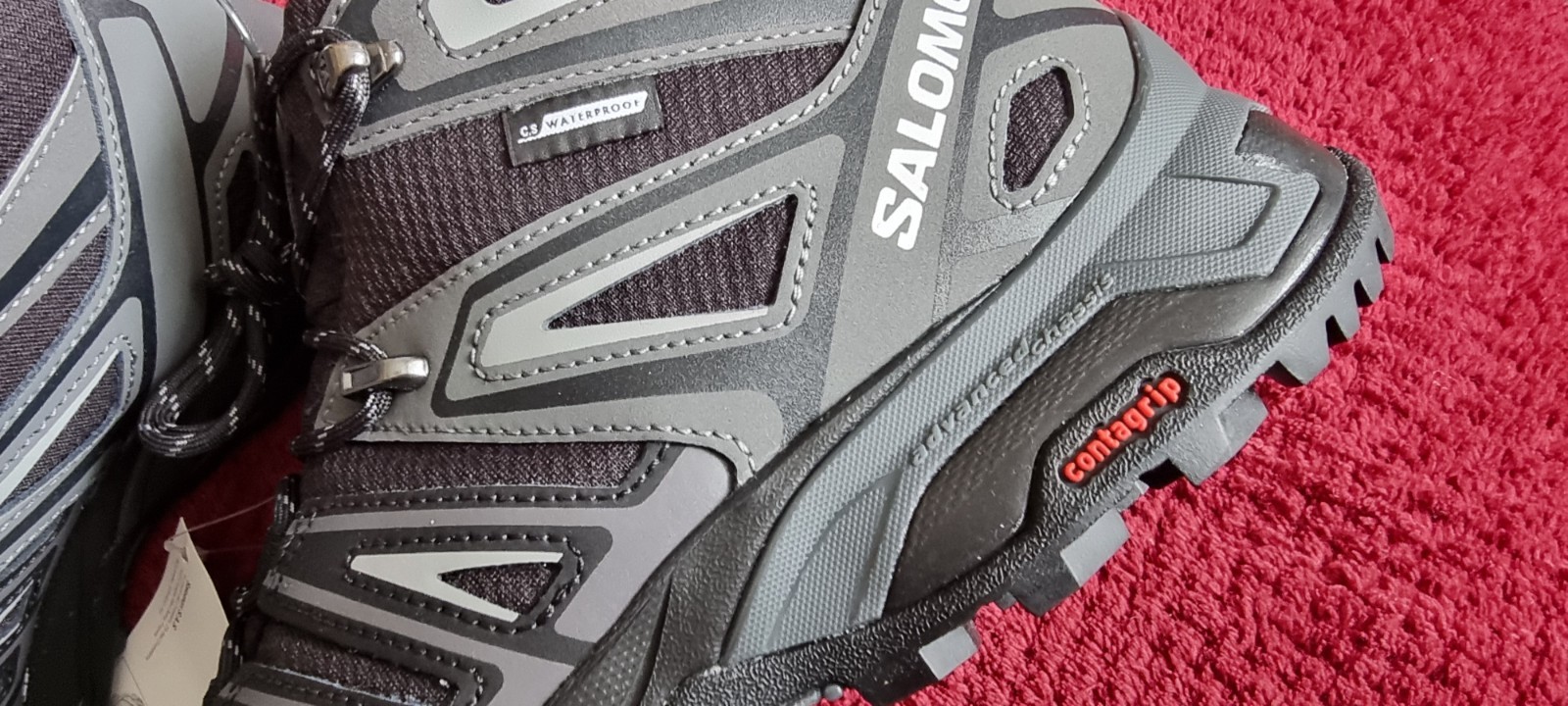 Stivali da trekking Salomon EXVANTAGE MID WATERPROOF Regno Unito 6 5 Eur 40 uomo (o donna)