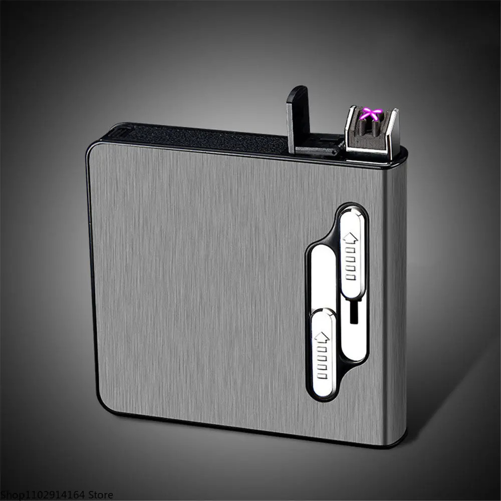 10pcs 20 Large-capacity Cigarettes USB Rechargeable Cigarett
