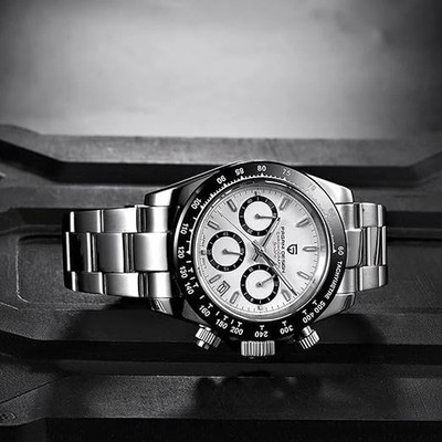 PAGANI Design Chronograph Wrist Watch Stainless Steel Oyster Bracelet