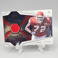 Glenn Dorsey 2008 Upper Deck Icons #FSM13 Future Star Materials GU Rookie RC