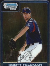 2006 Bowman Chrome Prospects Baseball Card #BC180 Scott Feldman