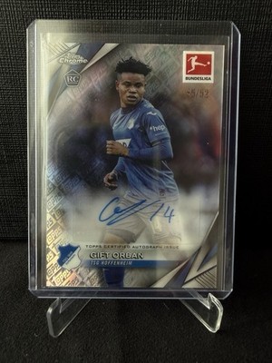 Gift Orban Topps Chrome Bundesliga 2024/25 Toppsfractor RC Autograph 45/52