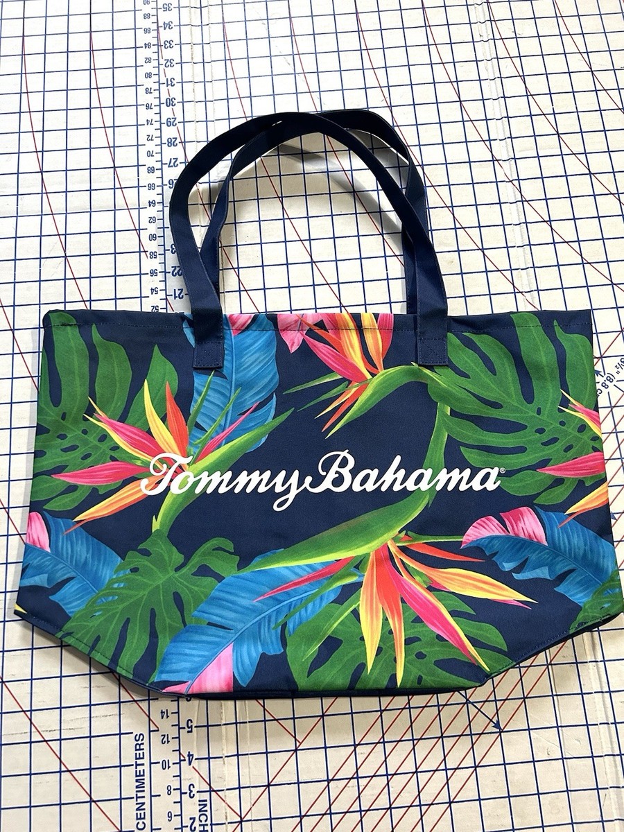 Tommy Bahama floral tote bag EUC Beach Pool | eBay display picture 3