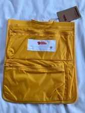 Fjallraven Kanken Organizer  23508  Warm Yellow New NWT