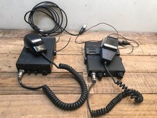 2 Vintage CB Radio Midland Model 1001Z and SUPER STAR 120 W/ microphones
