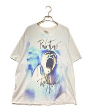 Hanes Pink Floyd S/S T-Shirt Men XL White Cotton Music Band Classic