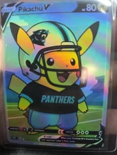 HandMade Per Order PokeTeamLegends Pokemon Card Holo PTL699 Pikachu Panthers