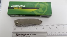 Remington Model 830 Folding Knife 420HC Stainless Made in USA 2004 NIB