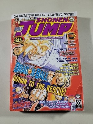 Shonen Jump Manga Magazine, December 2004, Vol 2, Issue 12, W/ Card, Door Hanger