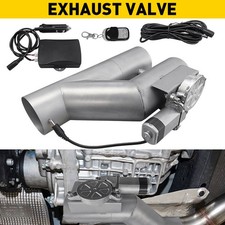 1X Electric Y-Pipe Exhaust Valve Dual-Valve Remote pipe Tip Exhaust Pipe 3" 76mm