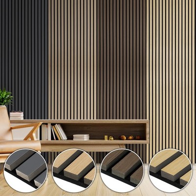 Wandpaneele Akustik 3D 1-4 Stück Holz Natur Holzdekor 120 x 60 cm Akustikpaneele