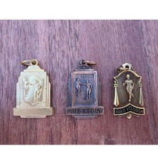 Vintage Track Field Medals Bundle Mile Relay ...