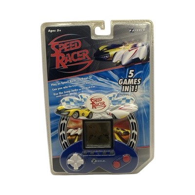 NOS Zizzle Speed Racer 5 In 1 Hand Held Racing Video Game 2008 FACTORY SEALED