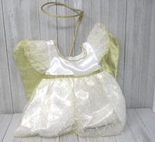 Build a Bear Gold Angel Dress Girl Clothes Holiday Outfit Christmas BAB