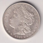 1921 D MORGAN SILVER DOLLAR 90% SILVER $1 DENVER UNITED STATES MINT USA
