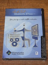 Audio Tools Batch Pro - Minnetonka - Mac CD-ROM - NEW w/ Serial Number