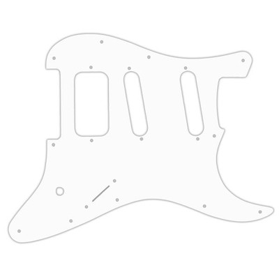 US CUSTOM PICKGUARD für CHARVEL  So-Cal Jake E. Lee USA SIGN.  3Ply PG WHITE WBW