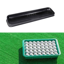 Golf Ball Tray Golf Ball Storage Tray for Golf Hitting Mat Portable Box for Yard