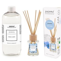 Pajoma Raumduft NachfüLlflasche Fresh Linen 500 Ml & 100 Ml Raumduft Set