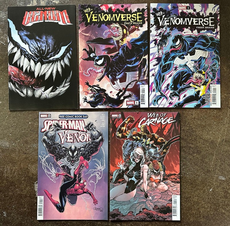 Venom, Comic Book Lot, Spiderman, NM/M