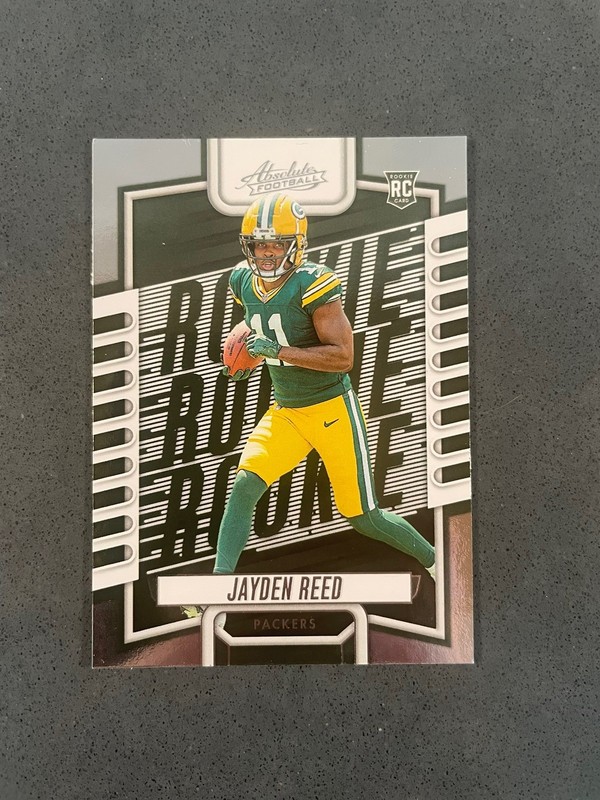 Jayden Reed-Green Bay Packers; 2023 Panini Absolute - Rookies #118 (RC)