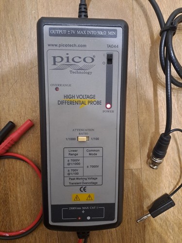 Pico TA044 Sonda differenziale ad alta tensione, 70 MHz, 7 kV, 100:1, 1000:1 - Foto 2 di 7