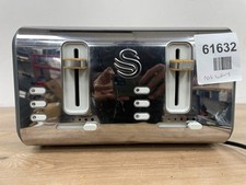 Swan ST14620GRYN 4 Slice Nordic Toaster - Slate Grey- Not working