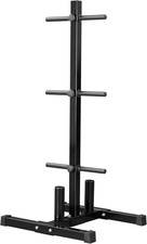 Rastrelliera Pesi Dischi Supporto per Manubri Piastre per Pesi Portata 400 Kg Al