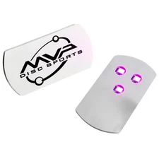 MVP MVP Tri-Lit Magenta LED Disc Lights - 10 Pack