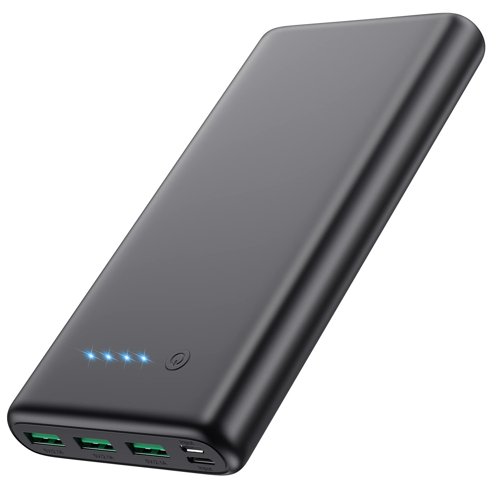 High-Capacity 36800mAh Portable Charger with 4 Outputs & Fast Dual Input-image