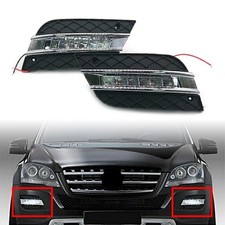 LED Tagfahrleuchten Tagfahrlicht Wei&szlig; Lampe f&uuml;r Mercedes W164 ML-Class 2009-2011