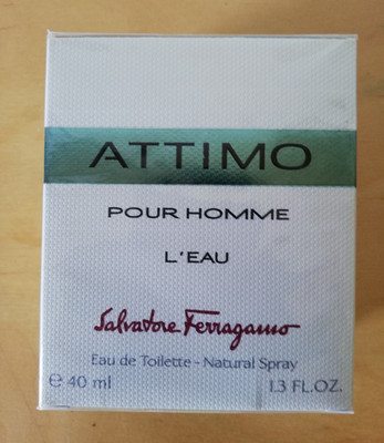 Salvatore Ferragamo Attimo Pour Homme L' Eau EDT *NEW, SEALED * sent from Greece