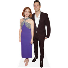 Jane Levy And Skylar Astin (Duo 1) Mini Celebrity Cutout