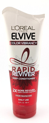 Loreal Paris Elvive Color Vibrancy Rapid Reviver Deep Conditioner 6.0 fl oz Read