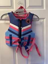 Body Glove Child Evoprene PFD Life Jacket/Vest, 33-55lbs, Pink