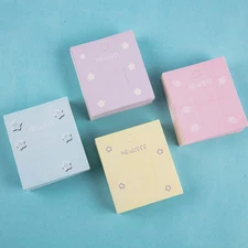 Hair Clip Paper Cards Hair Accessories Jewelry Display Card Fashion Hair C-dx