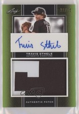 2019 Leaf Perfect Game National Showcase 21/25 Travis Sthele Patch Auto 0jd0