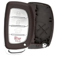 95440-F2000 Key Fob Shell Case Compatible with Elantra 206 207 4 Buttons Car 1