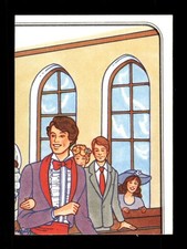 1983 Panini Barbie Sticker Card 90 The Most Romantic Day BXCP14