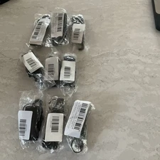 9 Pack Tactical Belt Key Keeper Snap Hook Molle Keychain Ring, Stocking Stuffers