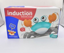 Happy Childhood Induction Electric Crab. Horizontal Crawling.